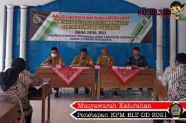 MUSYAWARAH KALURAHAN PENETAPAN KPM BLT-DD TAHUN 2021